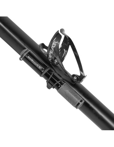 Topeak minipomp Race Rocket MT all black zwart