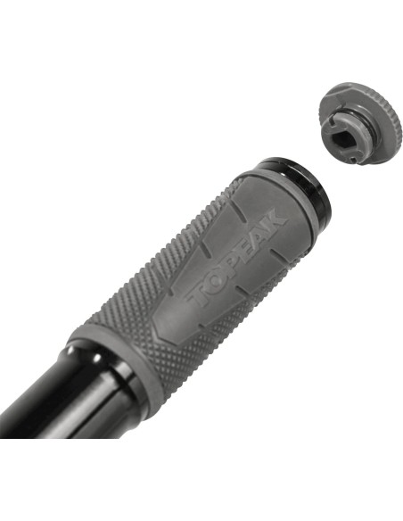 Topeak minipomp Race Rocket HP all black zwart