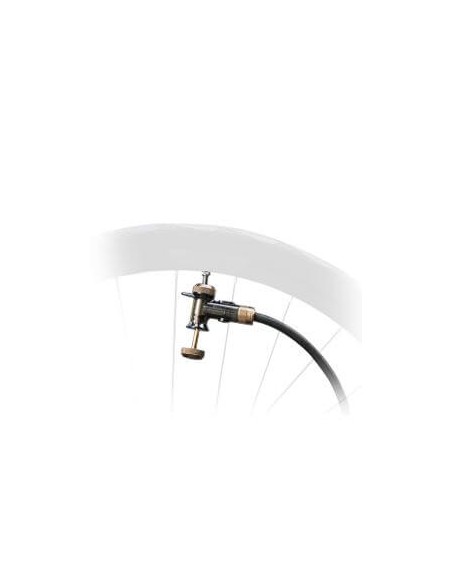 Topeak vloerpomp JoeBlow Tubi 2Stage met pompslang 78 cm
