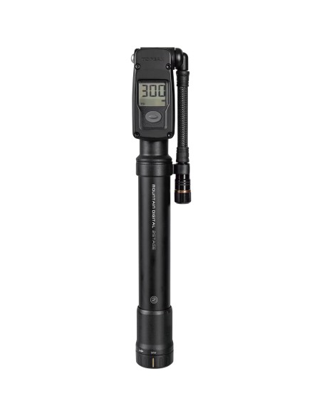 Topeak minipomp Mountain Digital 2Stage met slang 7.5 cm