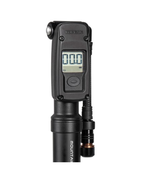 Topeak minipomp Mountain Digital 2Stage met slang 7.5 cm