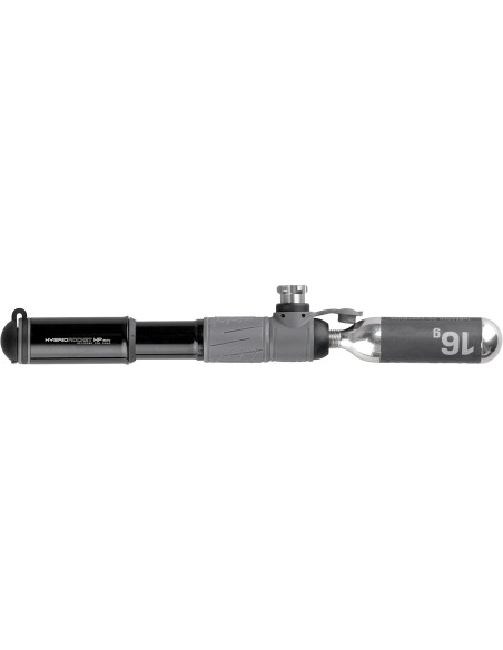 Topeak minipomp Hybrid Rocket HP Mini zwart