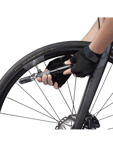 Topeak minipomp Hybrid Rocket HP Mini zwart