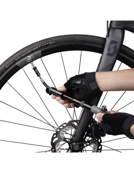 Topeak minipomp Hybrid Rocket HP Mini zwart