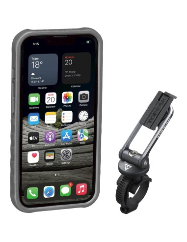 Topeak telefoonhouder RideCase iPhone 13 Pro & bevestiging