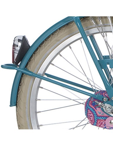 Alpina spatbordstang set 22 Tingle turquoise