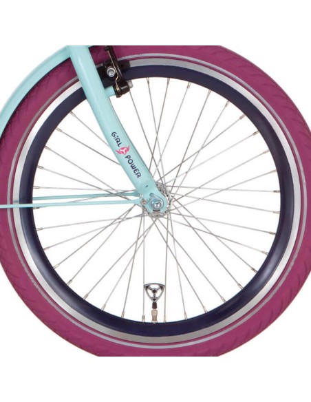 Alpina voorwiel 20 J19DB paars zink spk