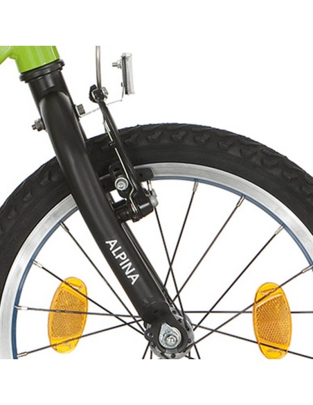 Alpina voorvork 16 Trial space black matt