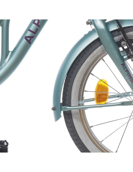 Alpina spatbord set + stang 16 Ocean soft green matt