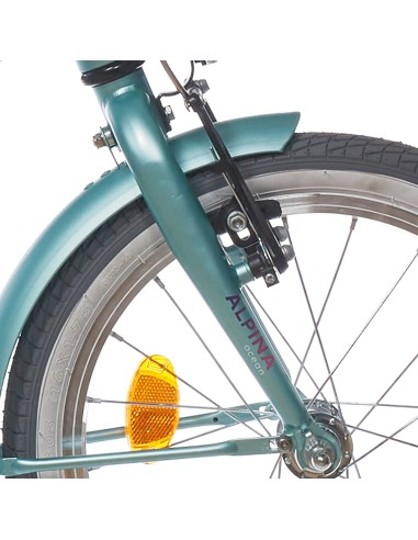 Alpina voorvork 16 Ocean soft green matt