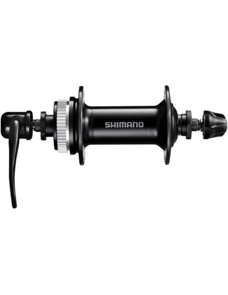 Shimano voornaaf HB-QC300 100/36 centerlock zwart