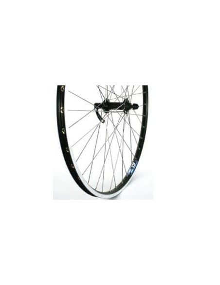 Roland voorwiel 28 Ryde ZAC19 Shimano QC400 zwart RVS spk