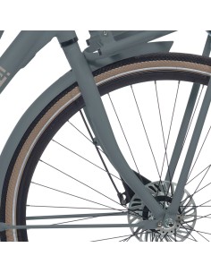 Cortina voorvork E-U4 D FM mouse grey matt