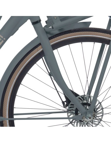 Cortina voorvork E-U4 D FM mouse grey matt