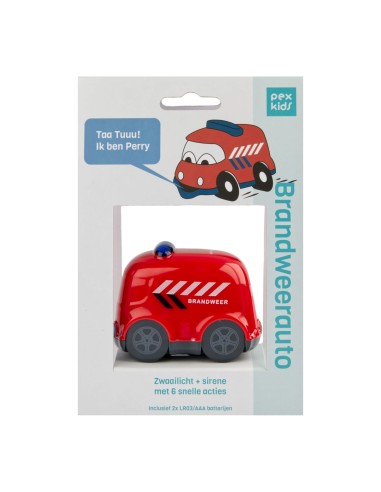 PexKids toeter brandweerauto Perry