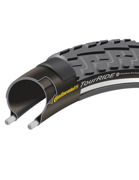Continental btb Ride Tour 37-622 zw refl