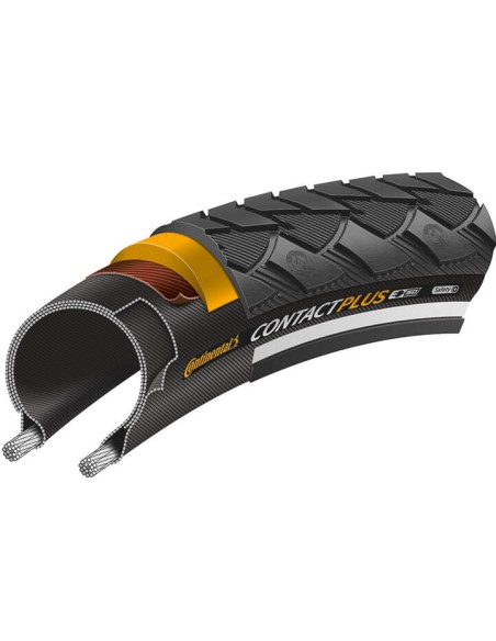 Continental btb Contact Plus 28 x 1 3/8 zw refl