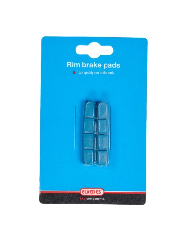 Elvedes remblokrubber race Shimano 55mm carbon blue comp