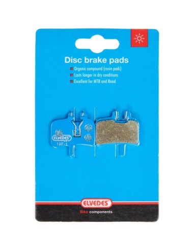 Elvedes schijfremblok Hayes/Promax organic