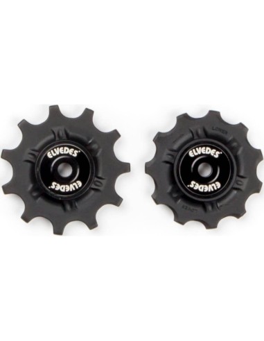 Elvedes derailleurwiel set Shim/Camp/Sram 2x11t rvs lager