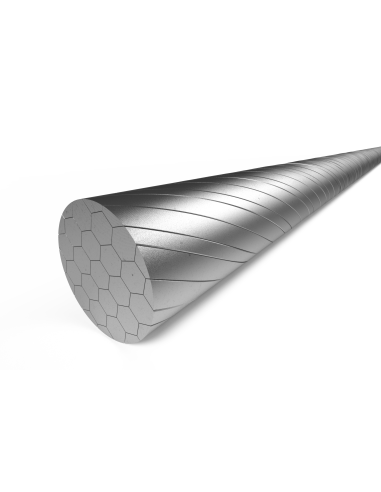Elvedes schakel binnenkabel rvs Slick 31dr nippel 4.5x4.5