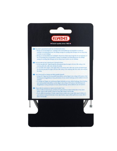 Elvedes schakel binnenkabel rvs Slick 31dr nippel 4.5x4.5