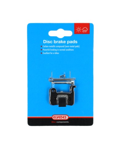 Elvedes schijfremblok Shimano BR-M535 metallic carbon