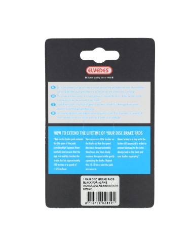 Elvedes schijfremblok Shimano BR-M535 metallic carbon (10)
