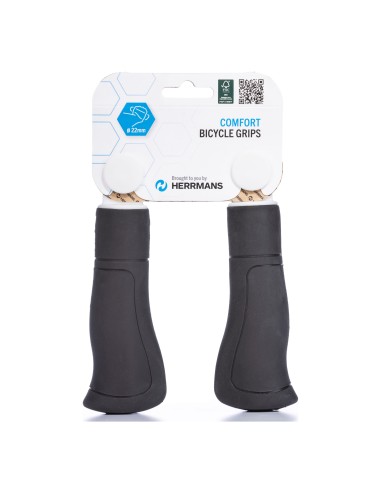 Herrmans handvatten Ergo 84B 120mm zwart
