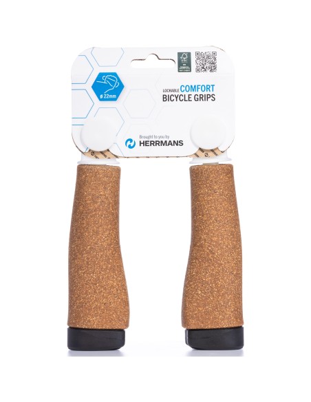 Herrmans handvatten Clik DD37 125mm kurk