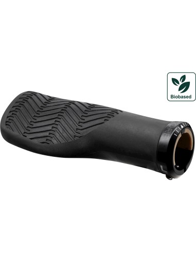 Herrmans handvatten Nucore Grip town wave 130mm zwart