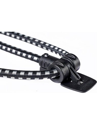 Cortina snelbinder Jakarta 62 cm zwart/grijs