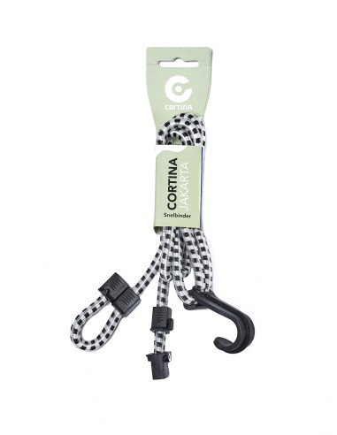 Cortina snelbinder Loopfix Jakarta wit/zwart