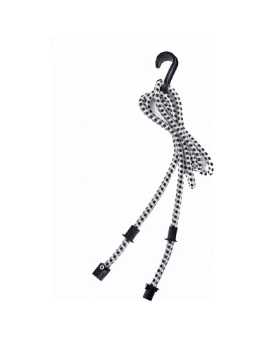 Cortina snelbinder Loopfix Jakarta wit/zwart