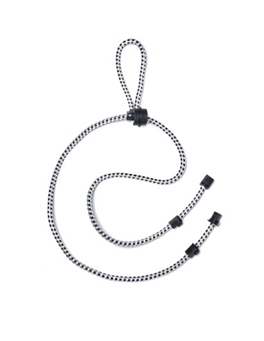 Cortina snelbinder Loopfix Jakarta wit/zwart