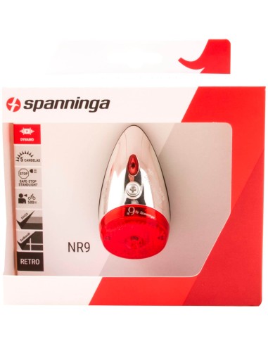 Spanninga achterlicht Nr 9 XDvS dynamo spatbord