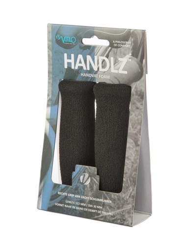 Velo handvatten ATB foam 125mm zwart