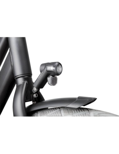 Axa koplamp Nox Sport auto off batterij 12 lux zwart