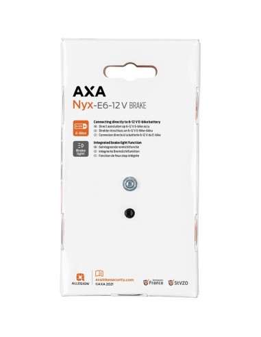 Axa achterlicht Nyx E-bike 6-12v remlicht spatbord