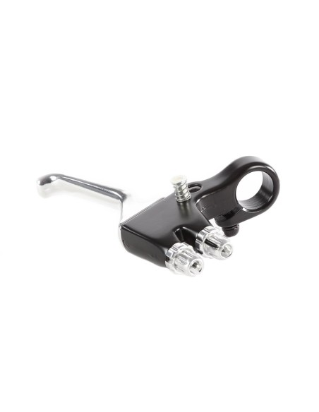 Mirage remgreep dubbele kabel Links zwart/zilver