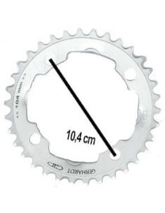 Gebhardt kettingblad 44t 4 gaats 9sp BCD 104