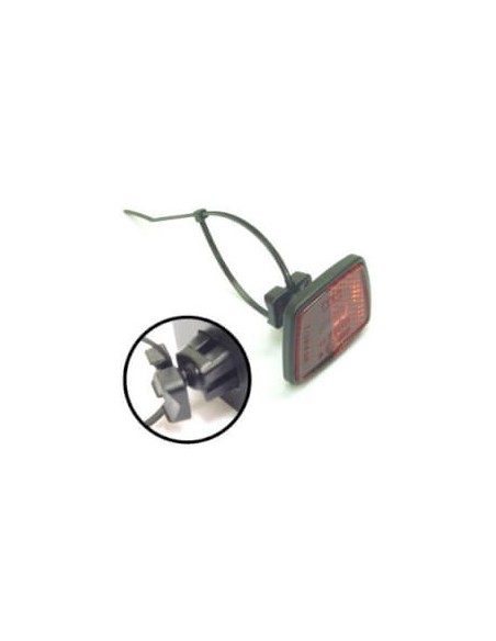Busch + Müller reflector achter strip bevestiging