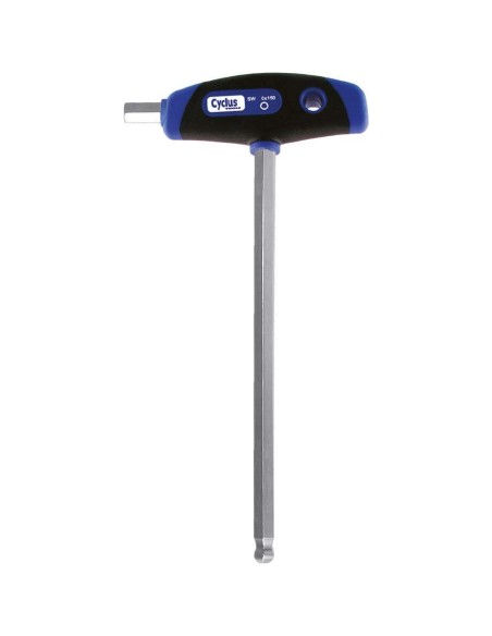 Cyclus inbussleutel T handvat kogelkop 3mm lengte 100mm