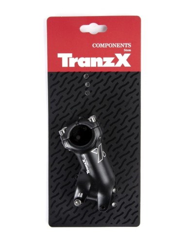 TranzX stuurpen Ahead JD-ST42-1 Shorty 70mm zwart