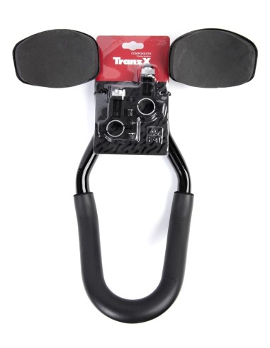 Tranz X tri-bar opzetstuur JD-802 alu zw