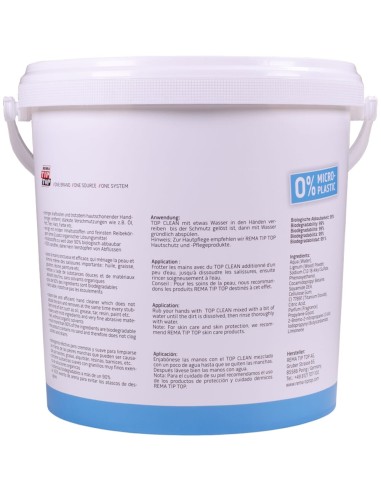 Rema Tip Top handcleaner Top-CLEAN micro-plastic vrij 10L