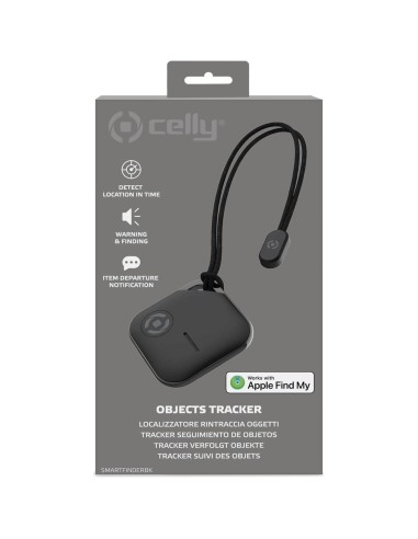 Celly Smartfinder Apple Find My zwart