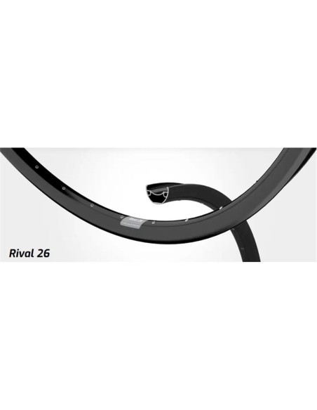 Ryde velg 28 RIVAL26 zwart disc 36/14
