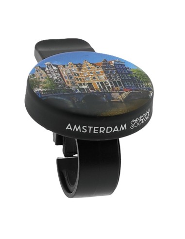 Amsterdam 750 fietsbel gracht in Mokum