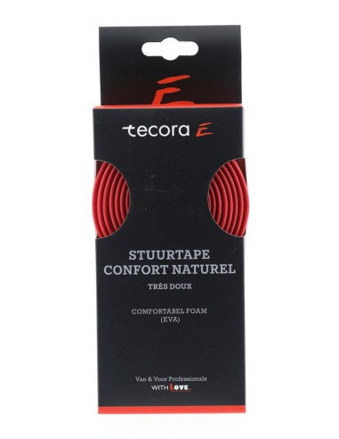 Tecora E stuurlint Confort Naturel rood